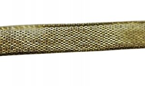 Taśma wstążka brokatowa złota 9 mm 5 mb