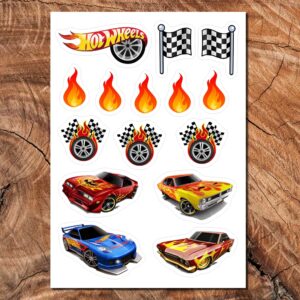 Wydruk cukrowy A4 Hot Wheels 15 elem. DIY