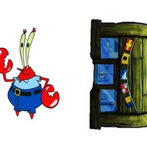 Wydruk cukrowy na tort A5 Pan Krab DIY