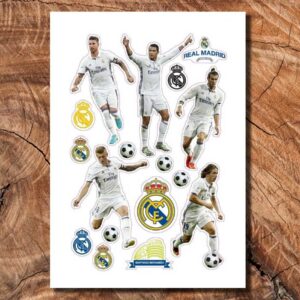 Wydruk cukrowy na tort A4 Real Madryt DIY