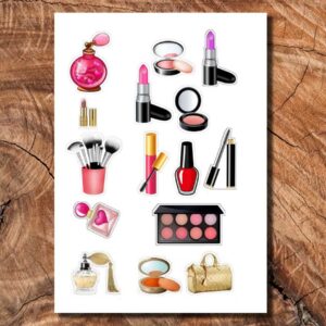 Wydruk cukrowy na tort A4 kosmetyki makijaż DIY