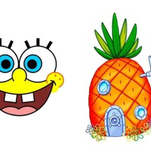 Wydruk cukrowy na tort A5 SpongeBob DIY