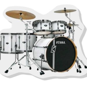 Topper toper z masy cukrowej na tort perkusja DIY