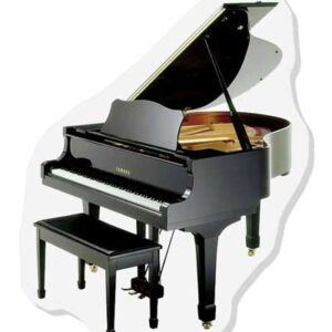 Topper toper z masy cukrowej na tort fortepian DIY