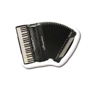 Topper toper z masy cukrowej na tort akordeon DIY