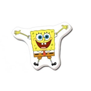 Topper toper z masy cukrowej na tort SpongeBob