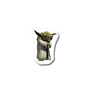 Topper toper z masy cukrowej na tort Star Wars Yoda