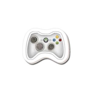 Topper toper z masy cukrowej na tort xbox pad