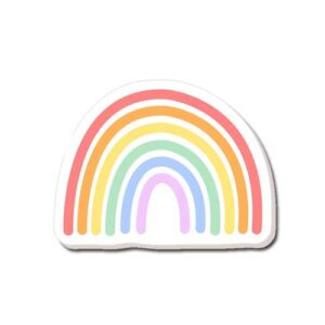 Topper toper z masy cukrowej na tort Blue tęcza