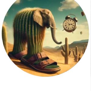 Wydruk cukrowy na tort A4  Lirili Larila + napis gratis